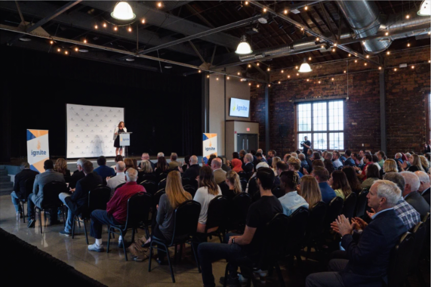 More than 200 business and community leaders and dignitaries attend a Fargo Moorhead West Fargo Chamber of Commerce event